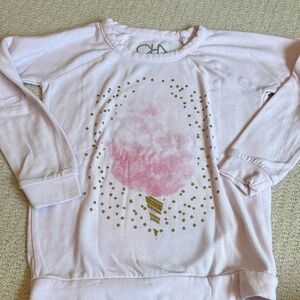 Chaser Girls Pink Cotton Candy Top